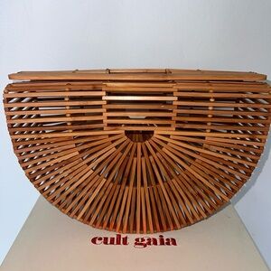 CULT GAIA - Gaias Bamboo Ark Small Top Handle Bag
